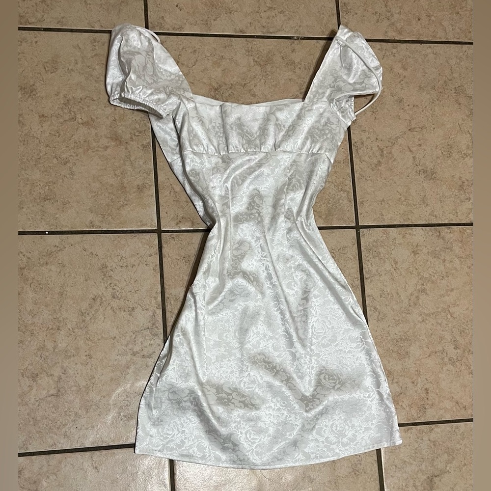 White Mini dress